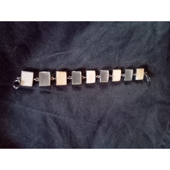 Jessica Lee 925 Sterling Silver Sea Glass Bracelet - Picture 7 of 9